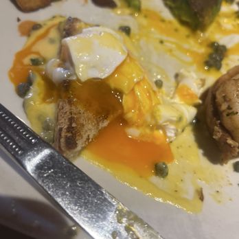 La Baguette Bistro - Egg poached perfectly, amazing bites every time. - Bakeries Near Me - Oklahoma City, Oklahoma