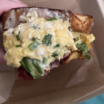 Egg Tuck - Bacon and Cheese Sandwich - Breakfast & Brunch Near Me - West Hollywood, California