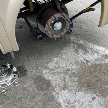 Best For Less Tire - RV up on Jack's ready for some new shoes - Tires Near Me - Temecula, California Best For Less Tire - RV up on Jack's ready for some new shoes - Tires Near Me - Temecula, California