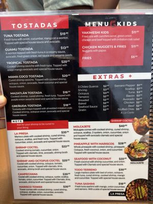 Menu photo 1 Guamuchilito Sushi Stockton, CA Menu photo 1 Guamuchilito Sushi Stockton, CA