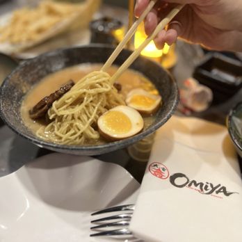 Omiya - Omiya -- Ramen Noodle with Napkin - Sushi Bars Near Me - Irving, Texas Omiya - Omiya -- Ramen Noodle with Napkin - Sushi Bars Near Me - Irving, Texas