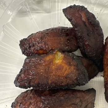 El Pollo Inka - Overly charred plantains. - Peruvian Near Me - El Segundo, California