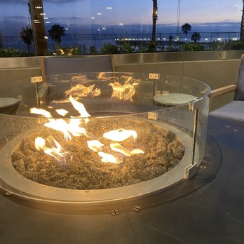 The Seabird Resort - One if the many fire pits and lounge areas on the property - Resorts Near Me - Oceanside, California