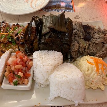 Pac Island Grill - 12. Luau Platter - Barbeque Near Me - Federal Way, Washington
