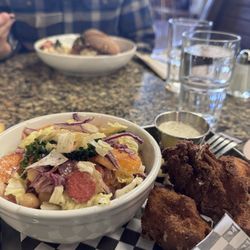 Union Block Bistro - Cod and side salad