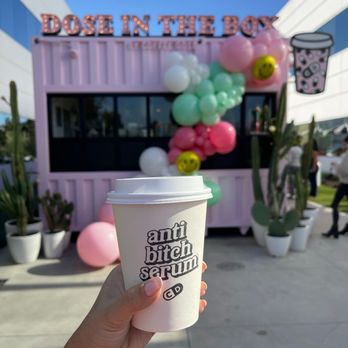 Coffee Dose - Sassy serum (grand opening balloons pic from 10/15/21) - Coffee & Tea Near Me - Irvine, California