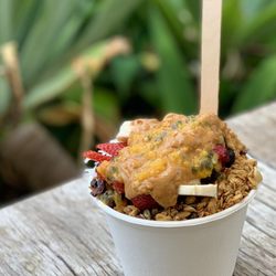 The Salt Mill - Coconut & Cacao Açaí Bowl w/ Peanut Butter