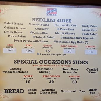 Bedlam BAR-B-Q - Barbeque Near Me - Oklahoma City, Oklahoma Bedlam BAR-B-Q - Barbeque Near Me - Oklahoma City, Oklahoma