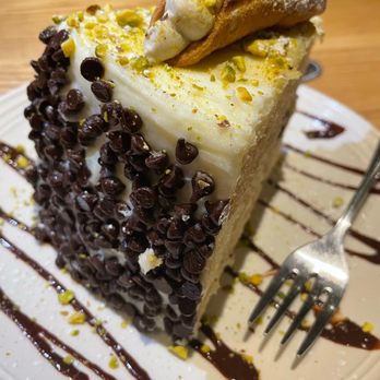 Carrabba's Italian Grill - Cannoli Cake for Two** - Italian Near Me - Lutz, Florida Carrabba's Italian Grill - Cannoli Cake for Two** - Italian Near Me - Lutz, Florida