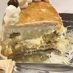 Durian crepe cake Durian crepe cake