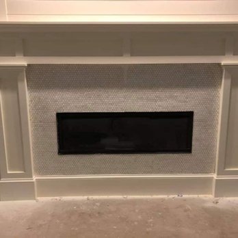 PRK Contractors - Fireplace, mantel and tile job. - General Contractors Near Me - Deptford, New Jersey PRK Contractors - Fireplace, mantel and tile job. - General Contractors Near Me - Deptford, New Jersey