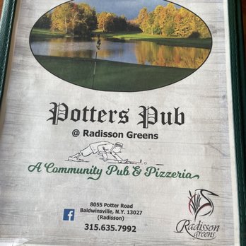 Potters Pub - Restaurant is in Radisson - New American Near Me - Baldwinsville, New York