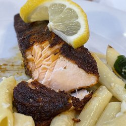 Fratelli's Bistro - That blackened sear served its purpose: added great flavor and kept the fish from drying out