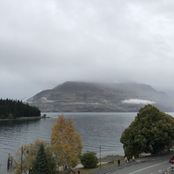 The Waterfront - View from balcony on a rainy fall afternoon