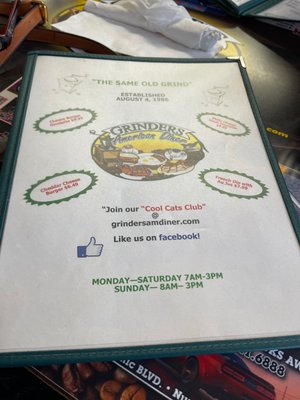 Menu photo 5 Grinders American Diner Jacksonville, FL Menu photo 5 Grinders American Diner Jacksonville, FL