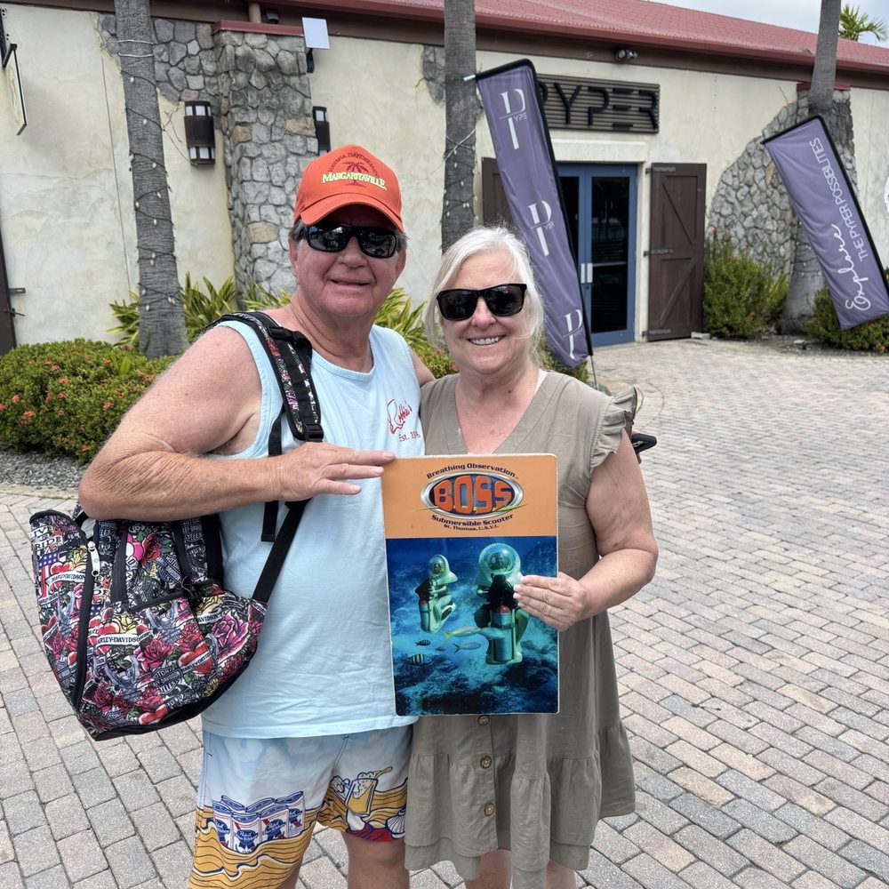 BOSS Underwater Adventure - BOSS rep was there to greet us upon arriving for adventure! - Tours Near Me - St. Thomas, Virgin Islands