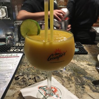 Guapo's Cocina & Bar - 27oz mango margarita!!! - Mexican Near Me - Washington, DC, District of Columbia