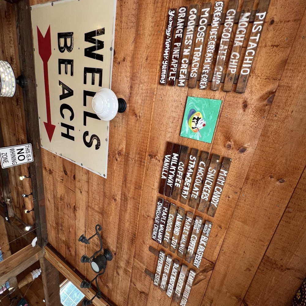 Scoop Deck - Inside roof menu - Ice Cream & Frozen Yogurt Near Me - Wells, Maine Scoop Deck - Inside roof menu - Ice Cream & Frozen Yogurt Near Me - Wells, Maine
