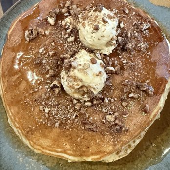 Bearcat Cafe - Bananas foster pancake stack - Breakfast & Brunch Near Me - New Orleans, Louisiana Bearcat Cafe - Bananas foster pancake stack - Breakfast & Brunch Near Me - New Orleans, Louisiana