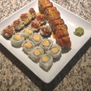 Sakura - California, volcano (top left) and diablo (top right). - Sushi Bars Near Me - San Marcos, Texas