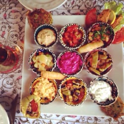 Small House - Super fresh sampler plate. Delicious.