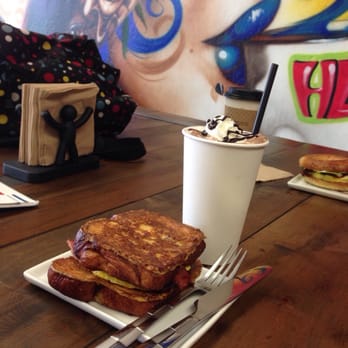 Hippies Brew - French toast sandwich and ice mocha - Coffee & Tea Near Me - Hayward, California