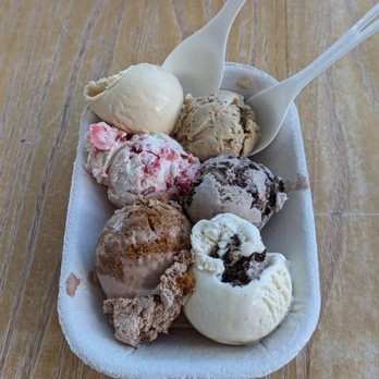 Mayday Ice Cream - Flavors are not listed in order. Cookie Crush, Parent Trap, The Aviator, Coffee+Donuts, Straight Strawberry and Queen Salted Caramel - Ice Cream & Frozen Yogurt Near Me - Jacksonville, Florida Mayday Ice Cream - Flavors are not listed in order. Cookie Crush, Parent Trap, The Aviator, Coffee+Donuts, Straight Strawberry and Queen Salted Caramel - Ice Cream & Frozen Yogurt Near Me - Jacksonville, Florida