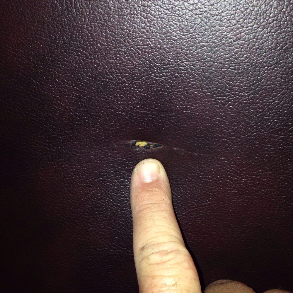 Motivated-Movers - Hole in couch. - Movers Near Me - Turlock, California