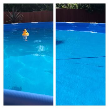 Leslie's Pool Supplies Pro - Proper products and the pool water went from a greenish cloudy look to a clear clean look in just 4 hours - Hot Tub & Pool Near Me - San Jose, California