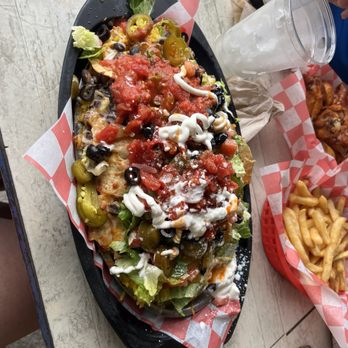 Ollie's on the Beach - Nachos - Bars Near Me - Hudson, Florida