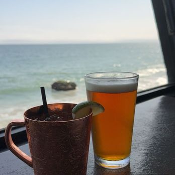 Moonshadows - Moscow mule, IPA beer. - Seafood Near Me - Malibu, California