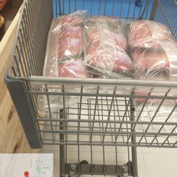 Homeland - Ground beef sitting in a basket don't know how long it been sitting there. I would not buy any ground beef from this store.