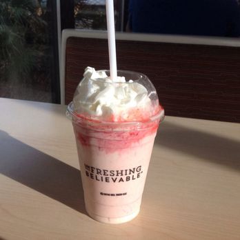 Del Taco - A free shake for my birthday through the Del Taco email club. Very tasty with big bits of strawberries. - Mexican Near Me - Lake Havasu City, Arizona
