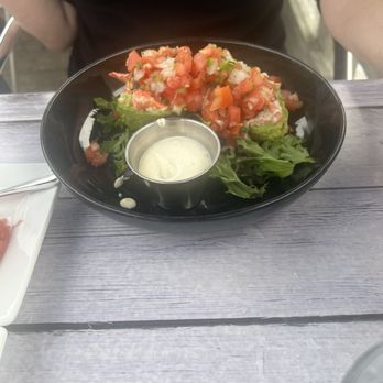 Dog Watch Cafe - Lobster stuffed avacado - American Near Me - Stonington, Connecticut