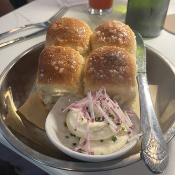 Mother Other - Parker House Rolls with Spring Radish Butter - Vegan Near Me - Denver, Colorado Mother Other - Parker House Rolls with Spring Radish Butter - Vegan Near Me - Denver, Colorado