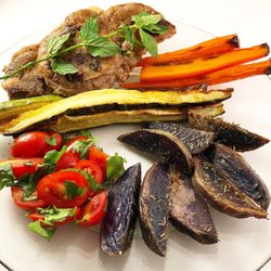 Staci's Plate - Each color represents a different phytonutrient! Eat the rainbow!
