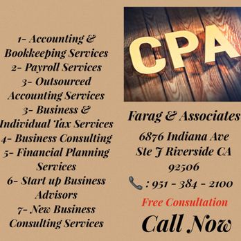 Farag & Associate - Accountants Near Me - Riverside, California Farag & Associate - Accountants Near Me - Riverside, California