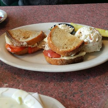 Western Diner - Tuna melt with coleslaw and potato salad - Diners Near Me - Albany, New York