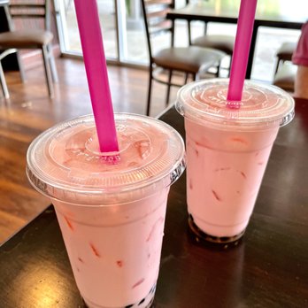 Tea Star Cafe - Strawberry Buble Tea - Thai Near Me - Spartanburg, South Carolina Tea Star Cafe - Strawberry Buble Tea - Thai Near Me - Spartanburg, South Carolina
