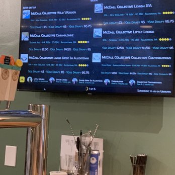 McCall Collective Brewing - Current beers on tap - Brewpubs Near Me - Allentown, Pennsylvania McCall Collective Brewing - Current beers on tap - Brewpubs Near Me - Allentown, Pennsylvania