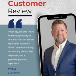 Brian Brakefield - State Farm Insurance Agent - We appreciate hearing from our customers and are thankful when they share their experience...