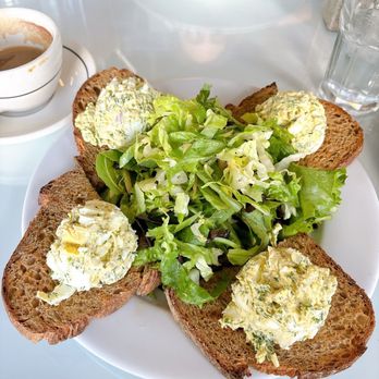 D'Angelo's Bakery - Egg Salad On Pumpernickel Rye - Breakfast & Brunch Near Me - Santa Barbara, California D'Angelo's Bakery - Egg Salad On Pumpernickel Rye - Breakfast & Brunch Near Me - Santa Barbara, California