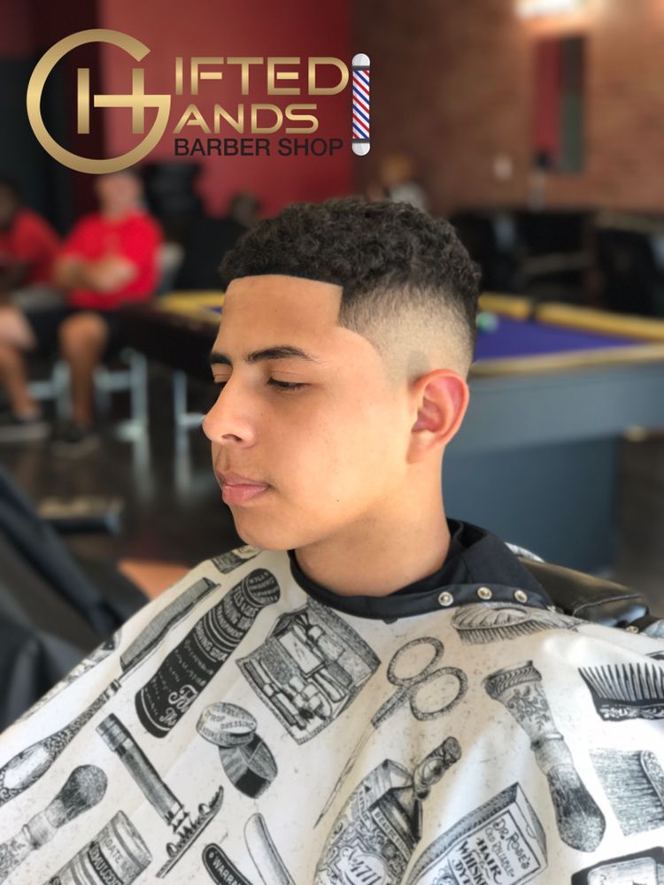 Giftedhands Barbershop Logo