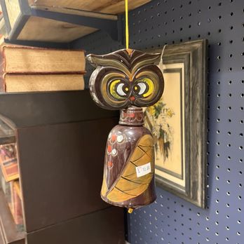 Metcalf Antique Mall - Adorable kooky owl bell - Antiques Near Me - Overland Park, Kansas