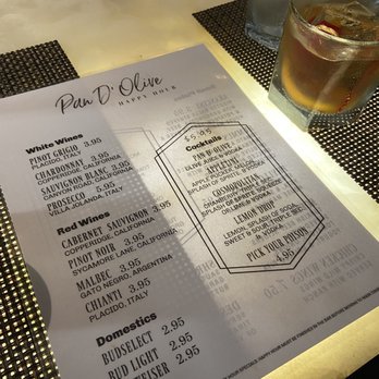 Pan D'olive - HH menu - Italian Near Me - St Louis, Missouri