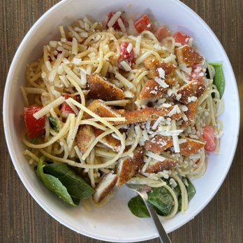 Noodles and Company - Alfredo with crusted chicken - Noodles Near Me - Fargo, North Dakota