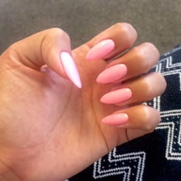 Natural nails. Gel. $30 because I also got acrylic on my other thumb. Love the color!! Natural nails. Gel. $30 because I also got acrylic on my other thumb. Love the color!!