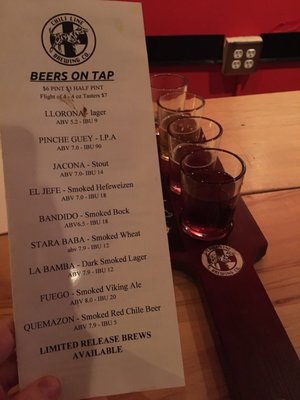Menu photo 5 Chili Line Brewing Santa Fe, NM