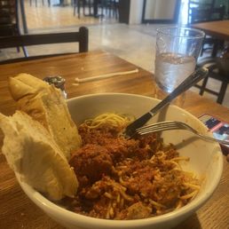 Spaghetti and meat balls Spaghetti and meat balls