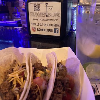 Bloomfield's Pub - Taco Tuesday is $3 for 3 tacos with a drink purchase - Pubs Near Me - Depew, New York